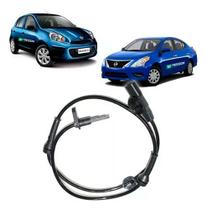 Sensor de freio abs nissan march 1.0 1.6 versa 1.0 1.6 2012 á 2021 dianteiro direito/esquerdo