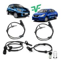 Sensor de freio abs nissan march 1.0 1.6 versa 1.0 1.6 2012 á 2021 dianteiro/traseiro direito/esquer