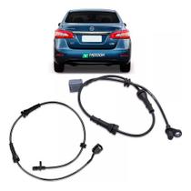 Sensor de freio abs nissan sentra 2.0 16v 2014 á 2020 traseiro direito/ esquerdo kit c/2 Sensor de freio abs nissan sentra 2.0 16v 2014 á 2020 traseiro direito/ esquerdo kit c/2
