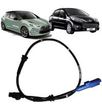 Sensor de freio abs peugeot 207 208 2008 citroen c3 ds3 2009 á 2017 traseiro direito/esquerdo