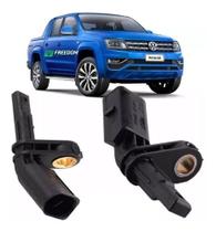 Sensor de freio abs vw amarok 2010 á 2018 kit c/2 unidades dianteiro (1ld + 1le)