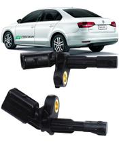 Sensor de freio abs vw jetta passat golf tsi fsi 2005 á 2015 kit c/2 unidades traseiro (1ld + 1le)