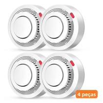 Sensor De Fumaça WiFi Inteligente Com Som De 85dB Para Proteção Contra Incêndios, Controle Pelo APP Sensor De Fumaça WiFi Inteligente Com Som De 85dB Para Proteção Contra Incêndios, Controle Pelo APP