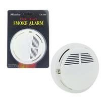 Sensor de incendio detector de fumaca alarme sonoro sem fio para residencia comercio