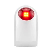 Sensor De Luz Estroboscópica Sem Fio De 110dB Para Alarme Residencial E De Garagem