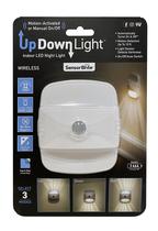Sensor de luz LED sem fio com sensor de movimento Brite UpDown 3 modos