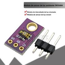 Sensor De Luz TEMT6000 Para Arduino Módulo Fotossensível Teste De Intensidade De Raios Sensor De Luz TEMT6000 Para Arduino Módulo Fotossensível Teste De Intensidade De Raios