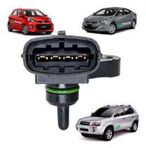 Sensor de map hyundai elantra hb20 ix35 santa fé sonata tucson kia cerato picanto soul sportage 1.0 1.6 1.8 2.0 2.4 2010 a 2022 Sensor de map hyundai elantra hb20 ix35 santa fé sonata tucson kia cerato picanto soul sportage 1.0 1.6 1.8 2.0 2.4 2010 a 2022