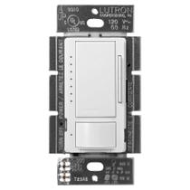 Sensor de movimento Dimmer Switch Lutron Maestro 150W LED Snow Sensor de movimento Dimmer Switch Lutron Maestro 150W LED Snow