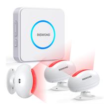 Sensor de movimento Door Chime AMHEY Wireless USB/bateria 150m Sensor de movimento Door Chime AMHEY Wireless USB/bateria 150m