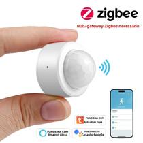Sensor De Movimento Infravermelho Zigbee Smart Switch Detector Funciona Com Tuya Google Home Alexa