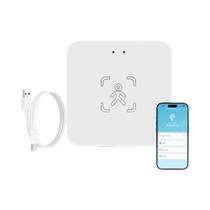 Sensor de Movimento Inteligente WiFi/Zigbee Tuya - Detector de Presença Humana por Radar MMWave 58G/24G
