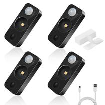Sensor de movimento LED Puck Lights NIEGNOWOO, pacote com 4 unidades