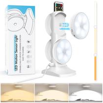 Sensor de movimento Puck Lights Lightbiz 3 cores USB recarregável