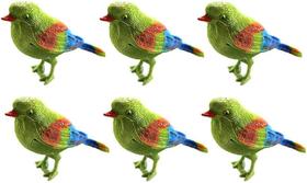 Sensor de movimento Toy Bird Chirping para crianças (6 unidades)