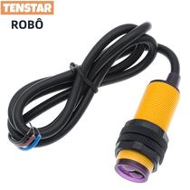 Sensor de Obstáculo Infravermelho Ajustável (3-80cm) - Interruptor de Proximidade para Carro