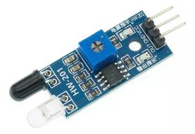 Sensor De Obstáculo Reflexivo Infravermelho Ir Lm393 Arduino Sensor De Obstáculo Reflexivo Infravermelho Ir Lm393 Arduino