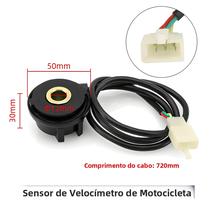 Sensor De Odômetro Digital Para Motocicleta 12V, Cabo Durável, Medidor De Velocidade, Acessório De