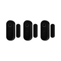 Sensor de Porta e Janela Inteligente Tuya Zigbee - Preto - Detector de Abertura e Fechamento para Sistema de Casa Inteligente