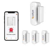 Sensor de porta WiFi inteligente Sekyo Phone Alert Tuya Alexa