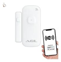 Sensor De Portas E Janelas Inteligente Wifi Sem Fio Agl