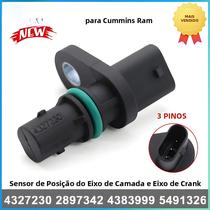 Sensor De Posição Do Virabrequim E Eixo De Comando Do Motor Cummins Ram 2500 3500 4500 5500 4327230 Sensor De Posição Do Virabrequim E Eixo De Comando Do Motor Cummins Ram 2500 3500 4500 5500 4327230