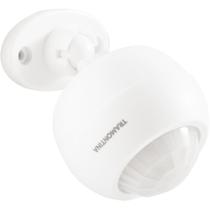 Sensor de Presença 360 Articulado de Parede e Teto Tramontina Bivolt com Fotocélula Branco