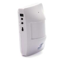 Sensor de Presença Anunciador Sonoro Ajustável Campainha Branco Sensor de Presença Anunciador Sonoro Ajustável Campainha Branco