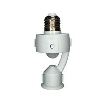 Sensor de presença branco c/ fotocélula soquete e27 mpq-40f biv - margirius Sensor de presença branco c/ fotocélula soquete e27 mpq-40f biv - margirius