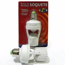Sensor De Presença C/ Soquete E27 Foto Celula Sensor De Presença C/ Soquete E27 Foto Celula