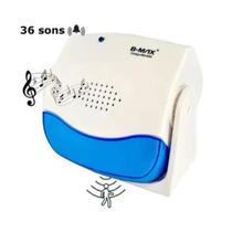 Sensor De Presença Campainha Anunciador Sem Fio 36 Toques Ss Eletrodomésticos