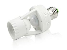 Sensor De Presença Com Bocal Soquete Luz Iluminação Sensor De Presença Com Bocal Soquete Luz Iluminação