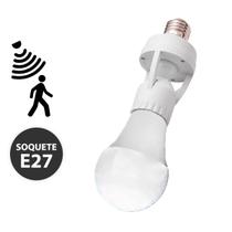 Sensor De Presença Com Fotocélula Iluminação Lâmpada Soquete