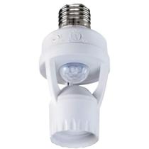 Sensor De Presença Com Fotocélula Para Lâmpada Soquete E27 Sensor De Presença Com Fotocélula Para Lâmpada Soquete E27
