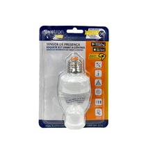 Sensor De Presença Com Fotocélula Para Lâmpada Soquete E27 Exatron Sensor De Presença Com Fotocélula Para Lâmpada Soquete E27 Exatron