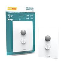 Sensor De Presença Com Interruptor 4X2 - Enerbras 1503-E