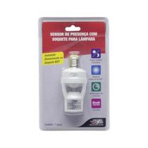 Sensor de Presença com Soquete E27 Fotocelula Forceline