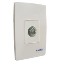Sensor de Presença de Embutir 4x2 Sem Interruptor - 4522 - A SANTOS Sensor de Presença de Embutir 4x2 Sem Interruptor - 4522 - A SANTOS