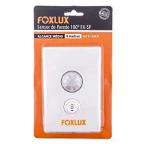 Sensor De Presença De Parede 180º Bivolt Foxlux