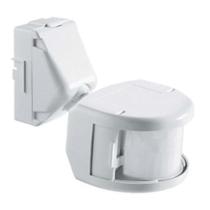Sensor de Presença Externo Branco Smart X-Control Exatron 2,1m Regulagem de Tempo LED Indicador