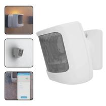 Sensor de Presença Frontal App Celular Ios Android Fotocelula Branco Exatron