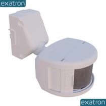 Sensor de Presença Frontal Externo Parede (180- Branco)