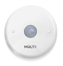 Sensor de Presença iluminação para embutir em teto Multicraft MPL22 angulo 360º e alcance 10m
