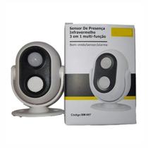 Sensor de Presença Infravermelho 3 em 1 Multi-Função B-Max - ELE220