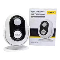 SENSOR DE PRESENÇA INFRAVERMELHO COM ALARME SONORO 360º BMAX BM 607 SENSOR DE PRESENÇA INFRAVERMELHO COM ALARME SONORO 360º BMAX BM 607
