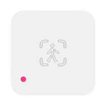 Sensor de Presença Inteligente Tuya Zigbee WiFi - Detector de Movimento por Radar MMWave