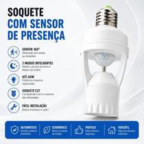 Sensor de Presença Lampada Sensor de Presença Lampada