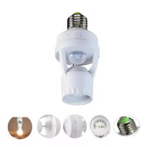 Sensor De Presença lâmpada Soquete E27 Bocal fotocélula