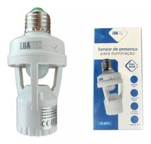 Sensor De Presença Lâmpada Soquete E27 Interruptor Movimento