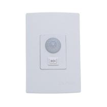 Sensor De Presença Microcontrolado 180 Graus Com Chave E Fotocélula Branco - Qualitronix Sensor De Presença Microcontrolado 180 Graus Com Chave E Fotocélula Branco - Qualitronix